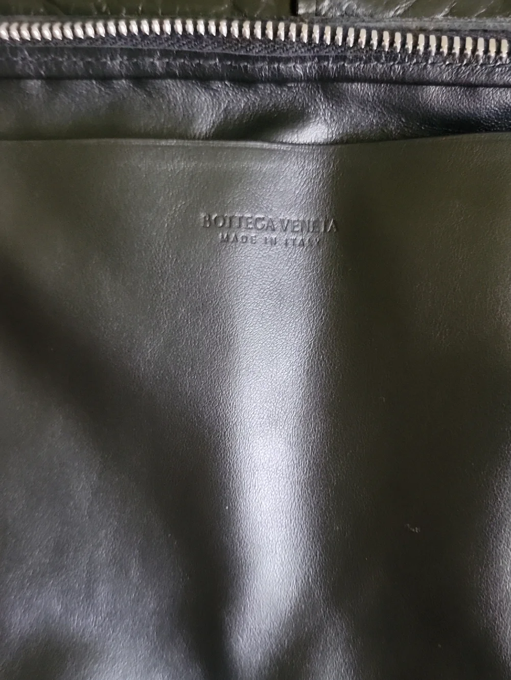 Bottega Veneta Black Quilted Leather Puffy Wristlet Pouch